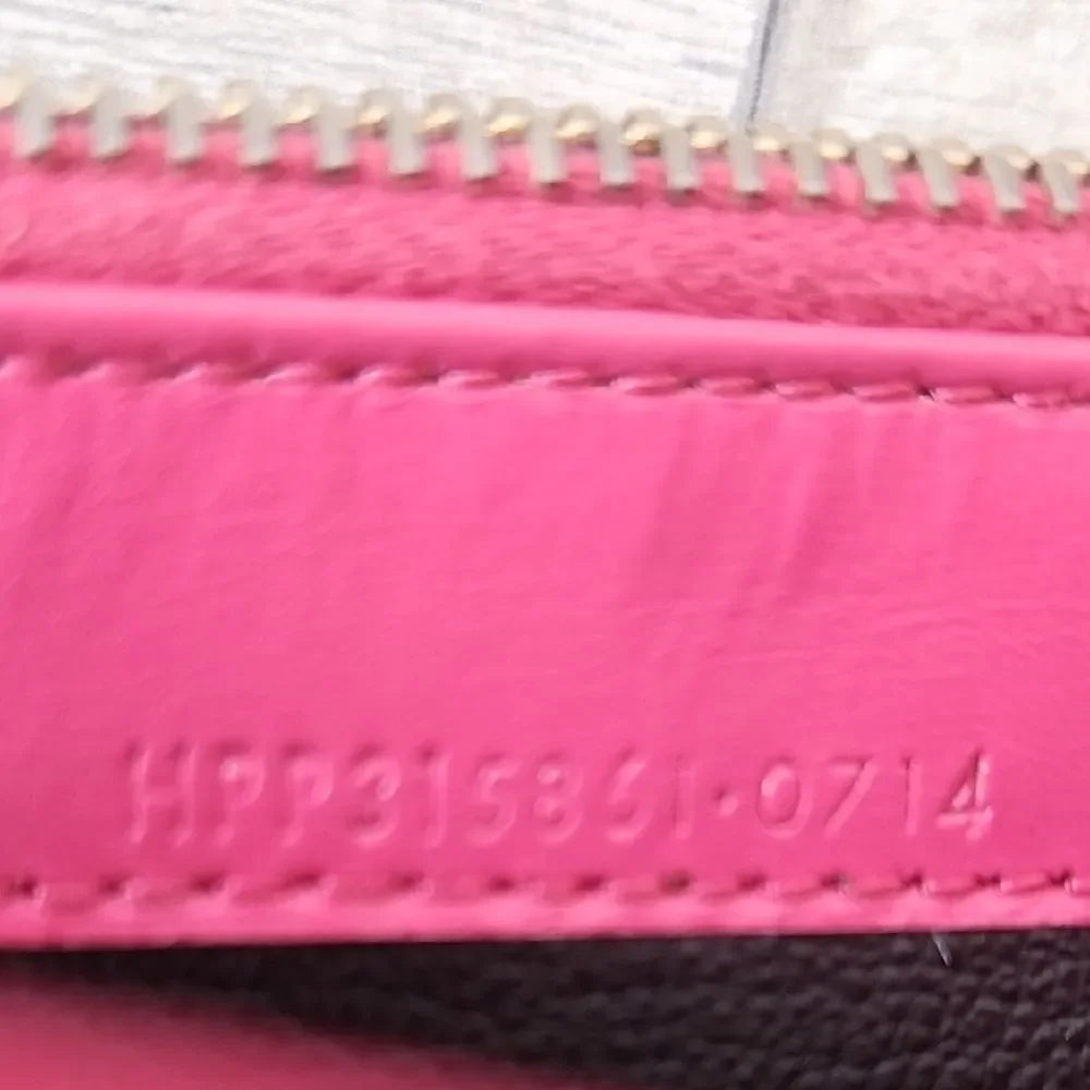 Saint Laurent Vibrant Pink Clutch